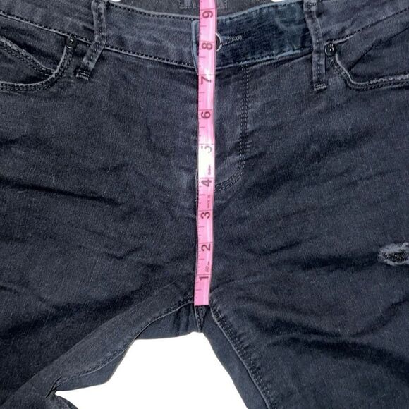 RtA Women’s Black Distressed Skinny Jeans Road to Awe size 29 - Picture 6 of 10